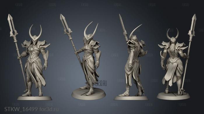 Warlock 3d stl модель для ЧПУ