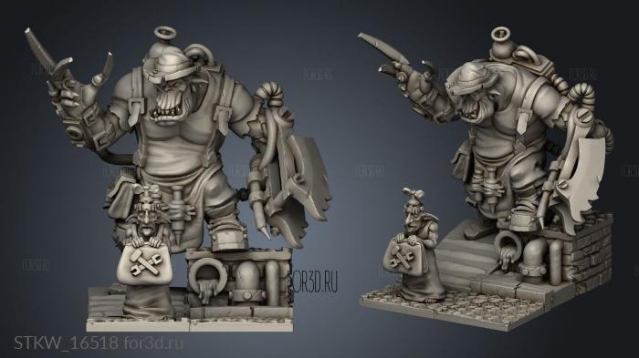 Orks Maddox WWO 3d stl модель для ЧПУ