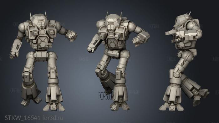 Ostsol heavy mecha OTL ass 3d stl модель для ЧПУ