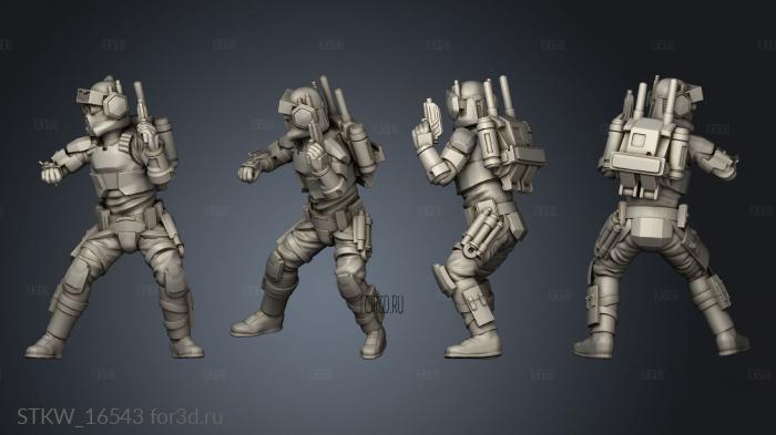 Otro Bad Batch Rough Rider Engineer 3d stl модель для ЧПУ