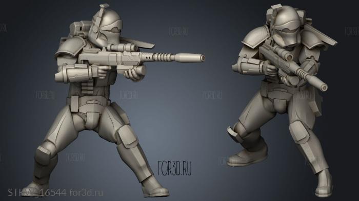 Otro Bad Batch Rough Rider sniper 3d stl модель для ЧПУ