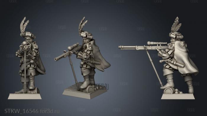 Otto Von Schrute ARQUEBUS HOLDER 3d stl модель для ЧПУ