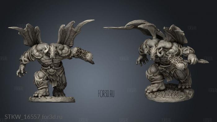 Outworld Crushers Pose Base 3d stl модель для ЧПУ