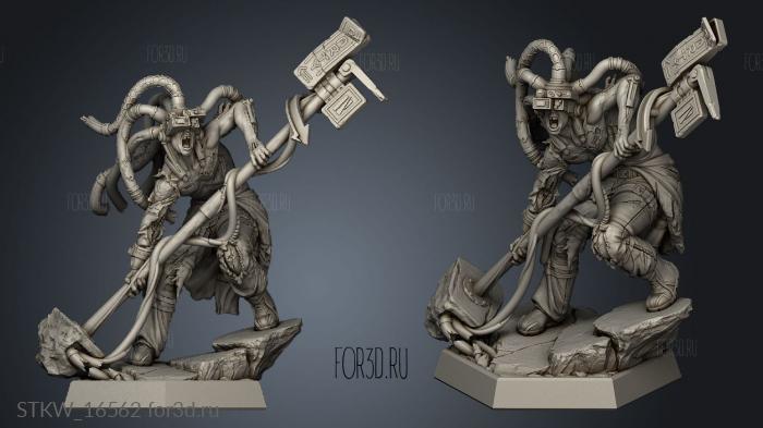 Crisis Berzerker stl model for CNC