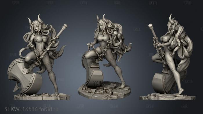 OXO Naomi From Hero Must Die Again 3d stl модель для ЧПУ