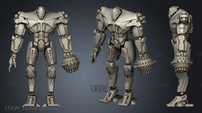 Pacific Rim Titan Redeemer 3d stl модель для ЧПУ