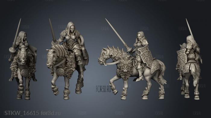 Paladin horse 3d stl модель для ЧПУ