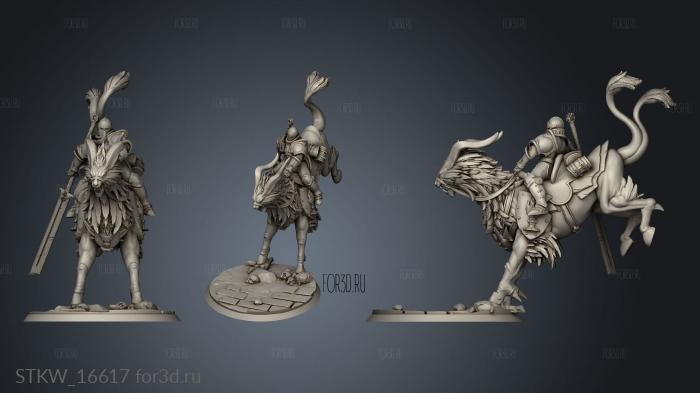 Paladin Knights the Eternal Light Troops Mounted 3d stl модель для ЧПУ