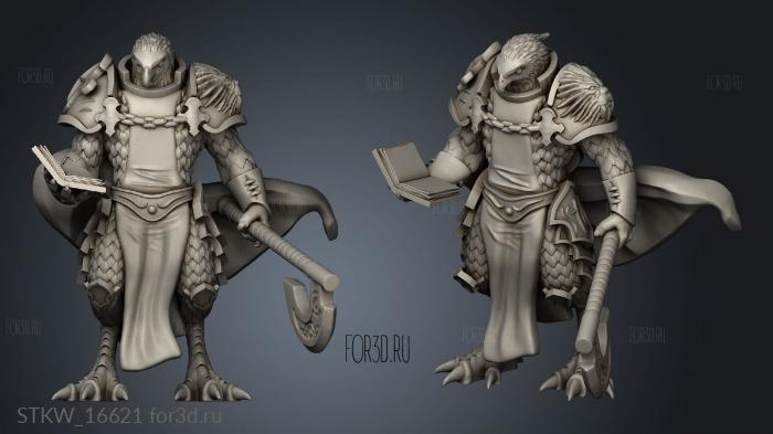 paladines hero stl model for CNC