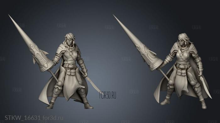 paladin 3d stl модель для ЧПУ