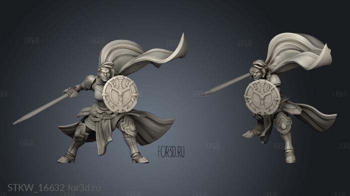 paladin 3d stl модель для ЧПУ