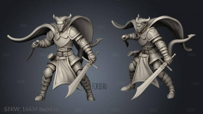 paladin 3d stl модель для ЧПУ