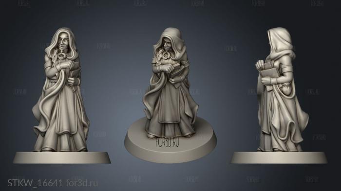 PAMPHLET LADY var stl model for CNC
