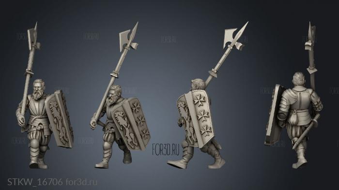 Guard cara Jaime lannister 3d stl модель для ЧПУ