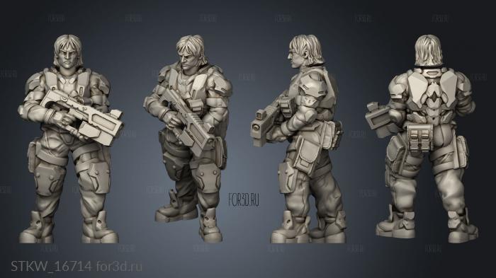 POLICE FORCE UNIT 3d stl модель для ЧПУ