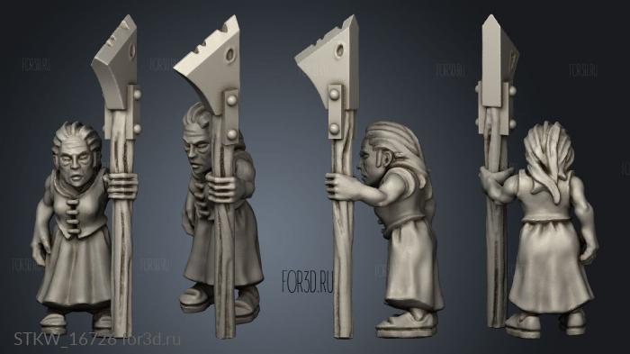 peasant 3d stl модель для ЧПУ