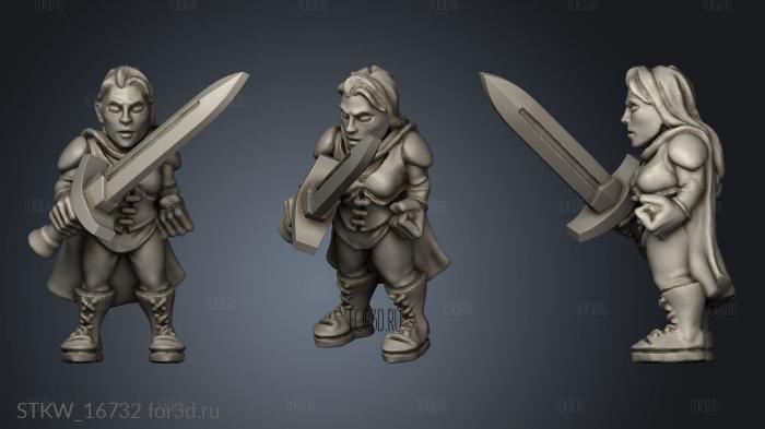 peasant champion 3d stl модель для ЧПУ