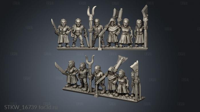 peasants 3d stl модель для ЧПУ