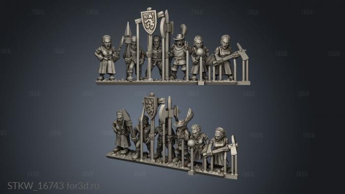 peasants command 3d stl модель для ЧПУ