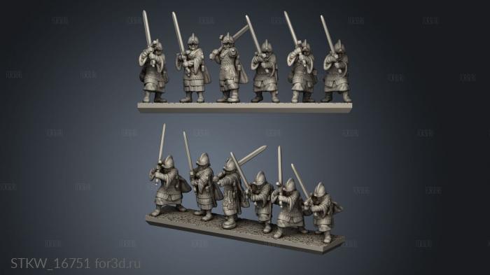 Gallowglass stl model for CNC