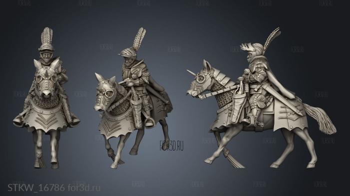 Mounted Commander IMP stl model for CNC