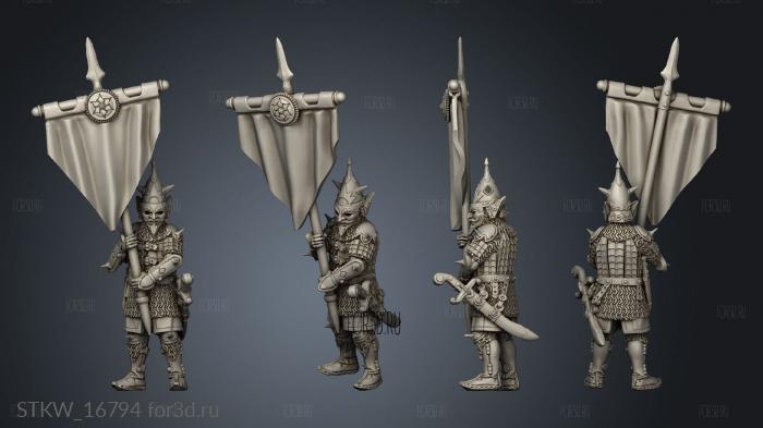 Bannerman stl model for CNC