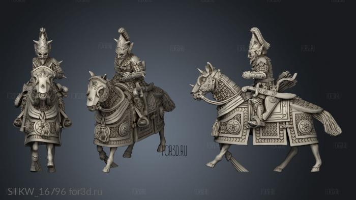 Elfs Heavy Cavalry stl model for CNC