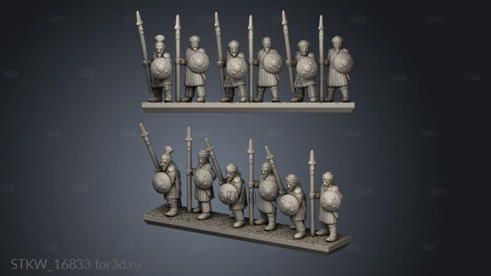 Mongol Humans Tribal warriors 3d stl модель для ЧПУ