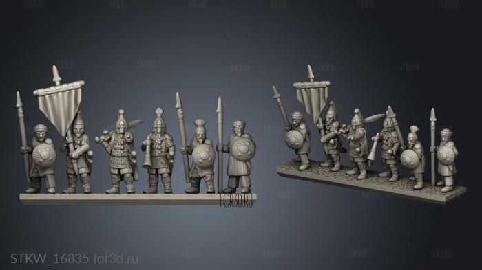 Mongol Humans Tribal warriors 3d stl модель для ЧПУ