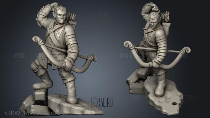 Piece Venge Company Vengeful Archer 3d stl модель для ЧПУ