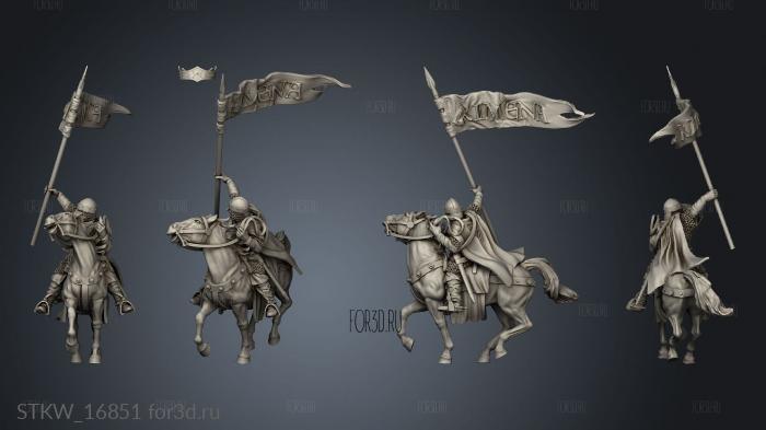 Pero Bermudez Bearer for Cid Horse 3d stl модель для ЧПУ