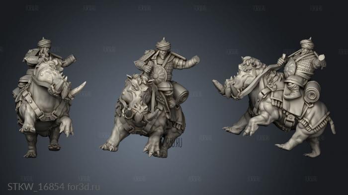 Persian Raiders ogre stl model for CNC