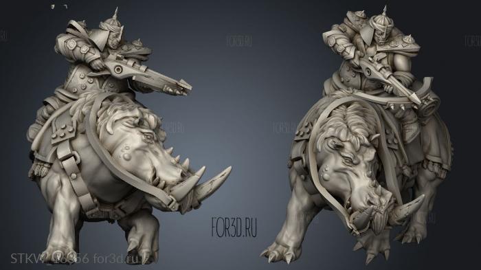 Persian Raiders ogre 3d stl модель для ЧПУ