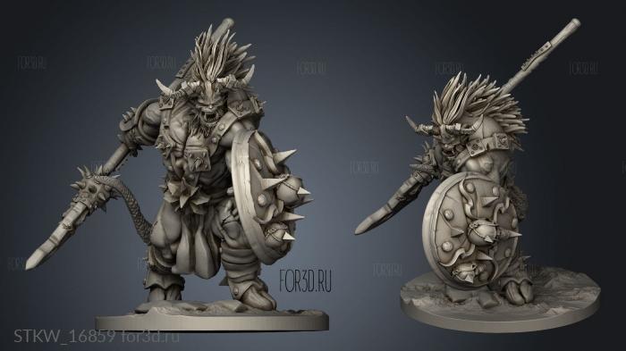 PERSONAJES DIABLO REDUCIDO 3d stl модель для ЧПУ