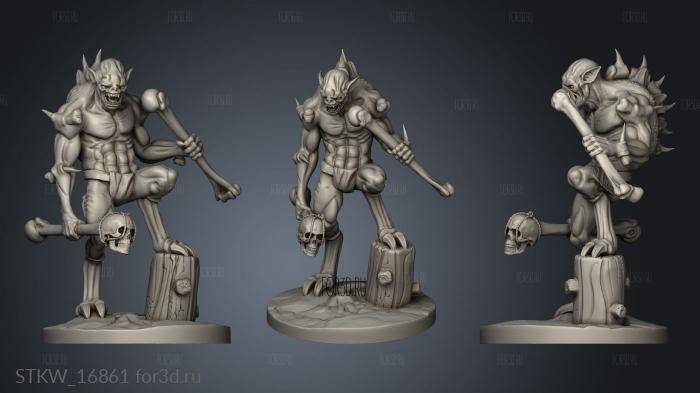 PERSONAJES MONSTRUOS 3d stl модель для ЧПУ