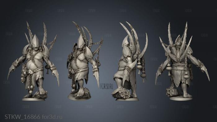 Pestilence Sons stl model for CNC