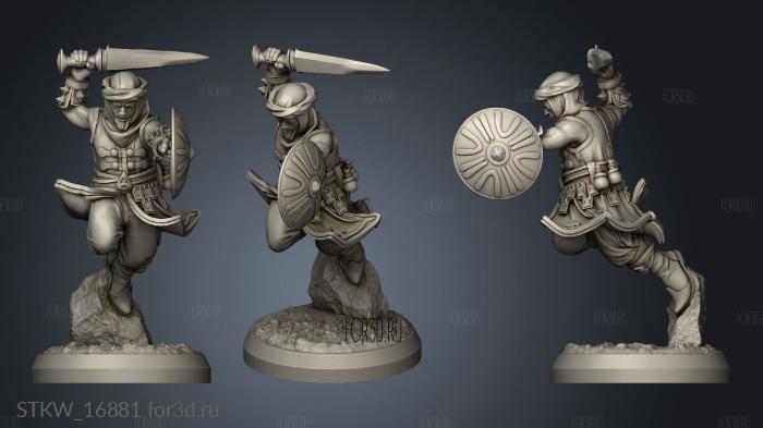 Soldiers Male 3d stl модель для ЧПУ