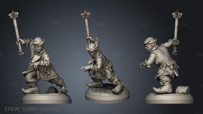 Soldiers Male 3d stl модель для ЧПУ