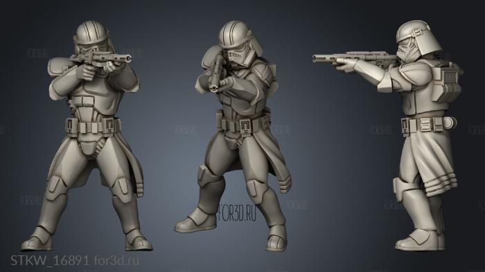 phase exterminator troopers 3d stl модель для ЧПУ