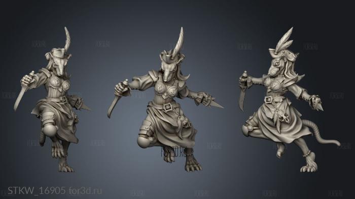 Ratwoman 3d stl модель для ЧПУ