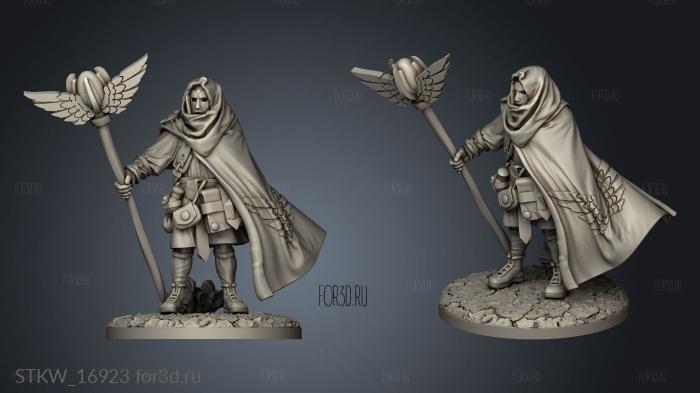 Pilgrim the Seeker stl model for CNC