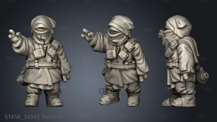 pilgrim shorty stl model for CNC
