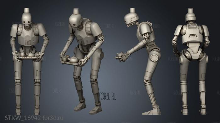 pilgrim tea server stl model for CNC
