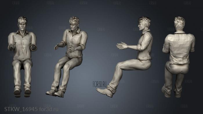 Pilot Pilot stl model for CNC