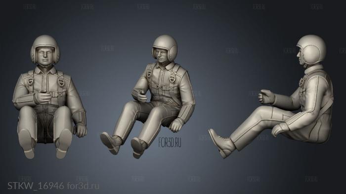 Piloto PILOT stl model for CNC