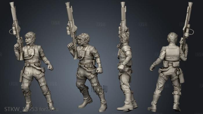 Pilots pilots stl model for CNC