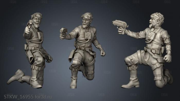 Pilots pilots stl model for CNC
