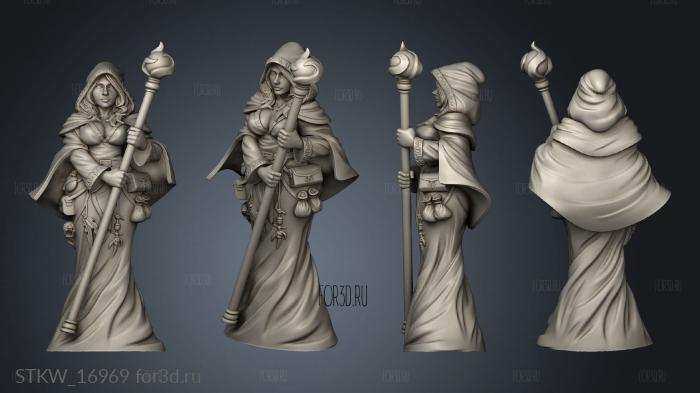 Pin Wizard Dungeon stl model for CNC