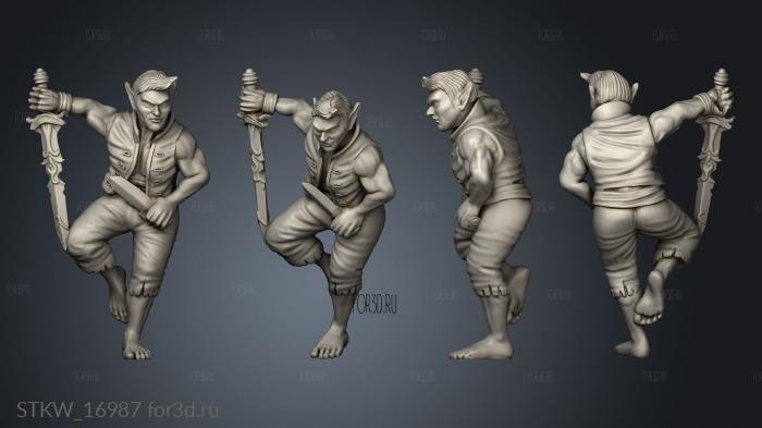 Pirate Elf 3d stl модель для ЧПУ