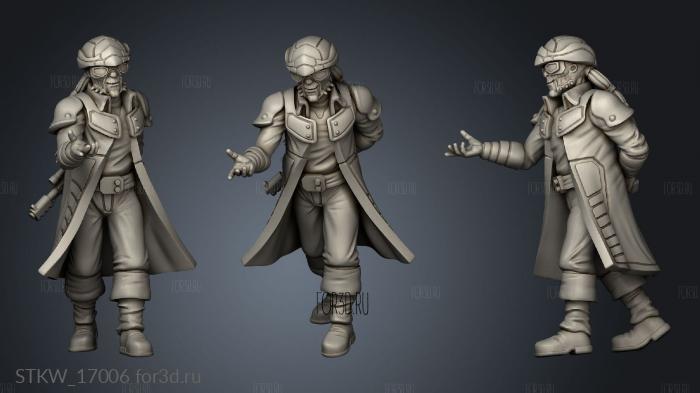 Pirate Leader his Pet Hondo 3d stl модель для ЧПУ